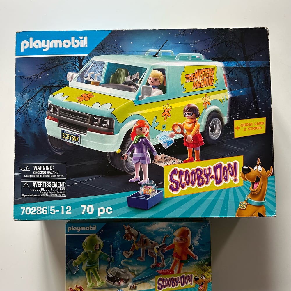 Image of Lot 2 boites playmobil scooby-doo