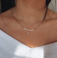 Image 4 of Pink Skies Seaglass Necklace