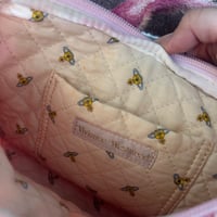 Image 2 of Vivienne Westwood pink leopard print terry cloth bag