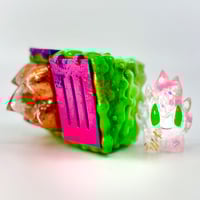 Image 3 of Copper Flame w/ Gold/Purple & Spark