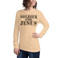 Image 17 of Soldier For Jesus Unisex Long Sleeve Tee