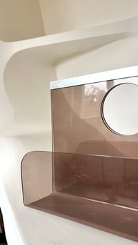 Image 3 of Porte-revue plexi fumé Michel Dumas 