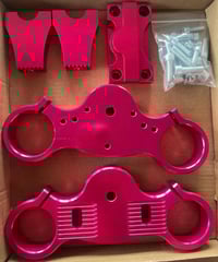 Image 4 of CNC Triple Clamp 45/48 - Razor 10mm stem bolt