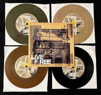 Image 2 of Live Free featuring CHUCK D, CRAIG G, EARTH CRISIS 7”