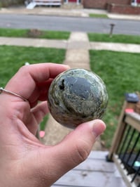 Image 12 of Moss Agate Spheres