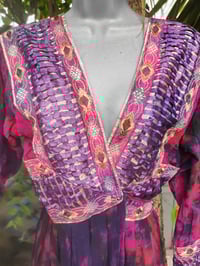 Image 8 of Mykonos Glitter wrap dress Maxi/ Kaftan