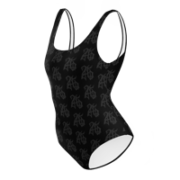 Image 3 of Murdered Out One-Piece Swimsuit