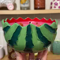 Image 1 of watermelon scented candle