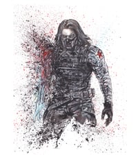 Winter Soldier “Bucky Is Dead” Signed Print