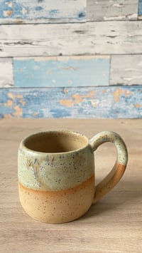 Image 4 of Orange & navy speck.