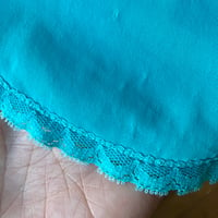 Image 9 of Shadowline Teal Lace Nightgown Large