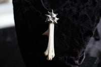 Image 4 of Dead Good spiky  Pheasant bone necklace