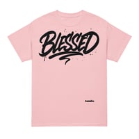 Image 5 of Trubledera Blessed Script DryBlend® T-Shirt