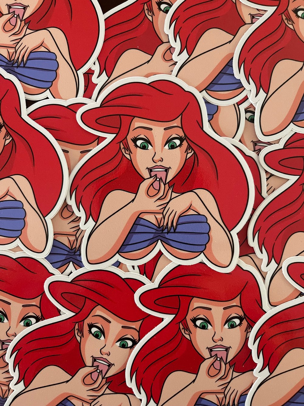 The mermaid sticker 