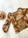 Ready Made Butterscotch Smock Top with Free Postage 