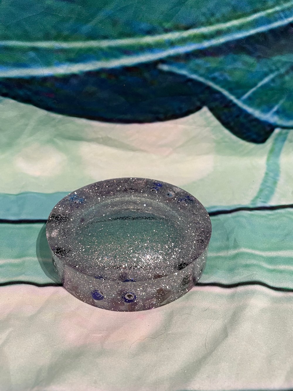 Image of Amethyst And Evil Eye Ashtray