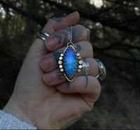 Image 1 of Blue Moonstone Talisman