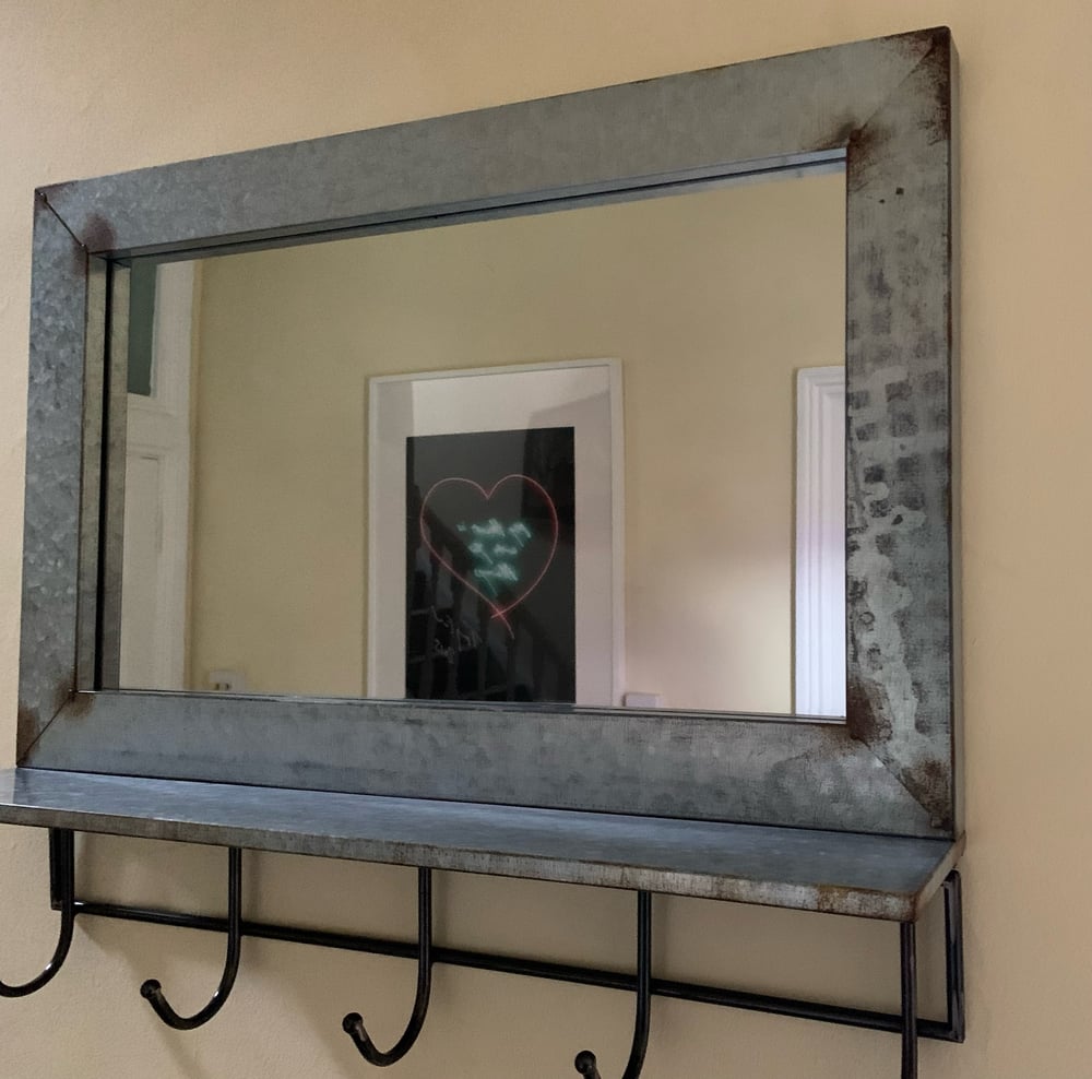 Image of Industrial Style Mirror 