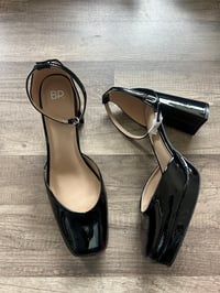 Image 1 of BP patent leather chucky heels 