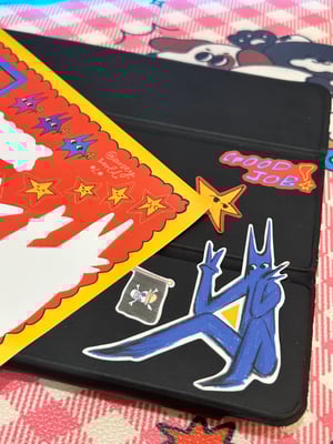 mister man good job! sticker sheet