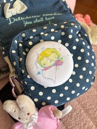 Image 2 of cupids bow plush pin 