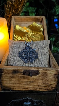 Image 4 of 👑The Armored Kingdom Odin Keeper of the Ravens Necklace