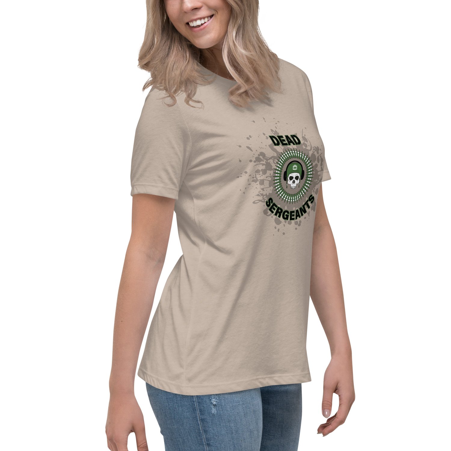 Image of Women's Relaxed T-Shirt Dead Sergeants band tshirt 