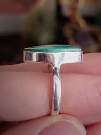 Image 4 of Malachite Ring US Size 7