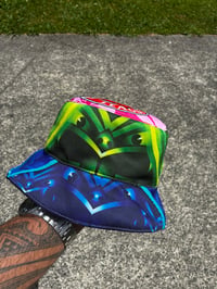 Image 1 of NZ Warriors Upcycled Bucket Hat