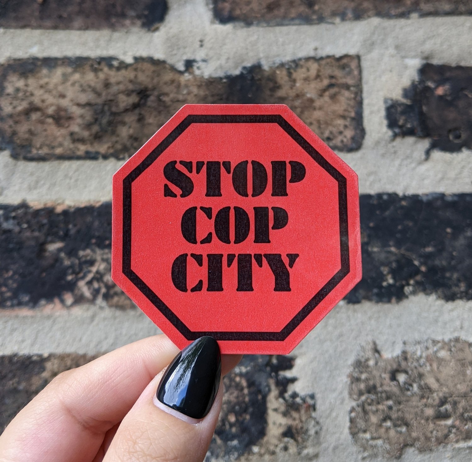 STOP COP CITY - sticker