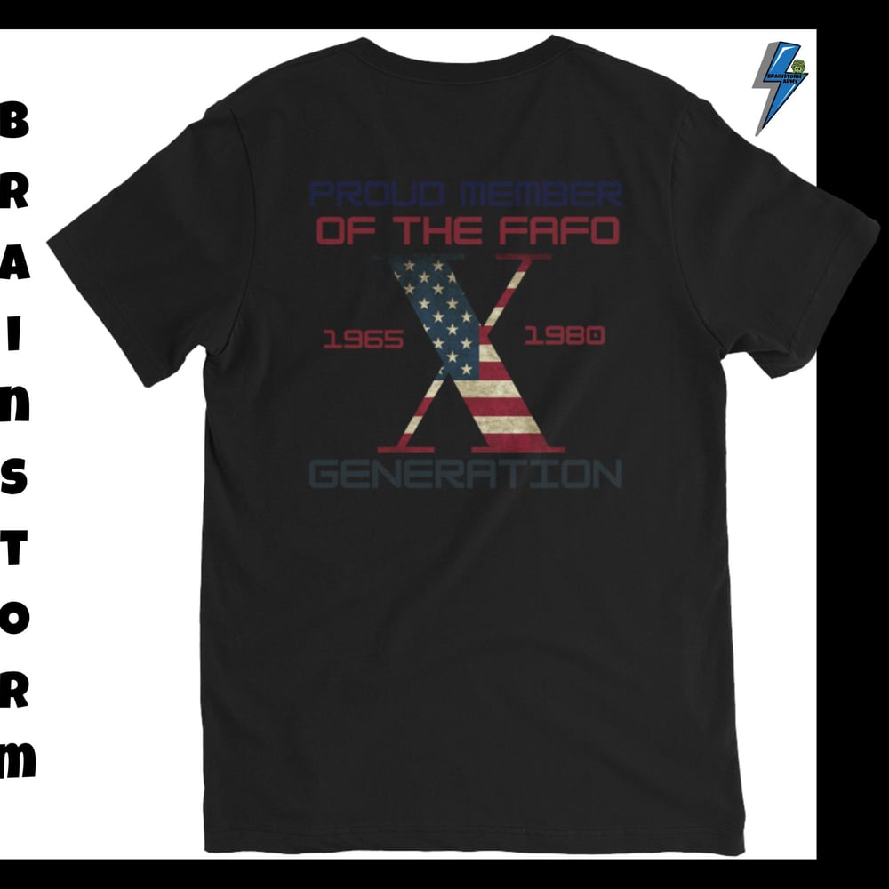 Proud Member of Gen X Short Sleeve V-Neck T-Shirt