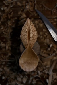 Image 1 of Birch Leaf Scoop 