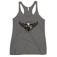 Image 3 of Trump 2024 Ultra MAGA Patriotic Eagle - Women's Racerback Tank