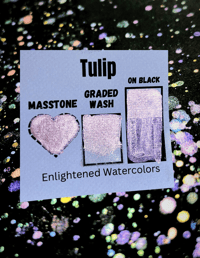 Image 4 of Tulip Half Pan Watercolor From the Spring Fever Palette 