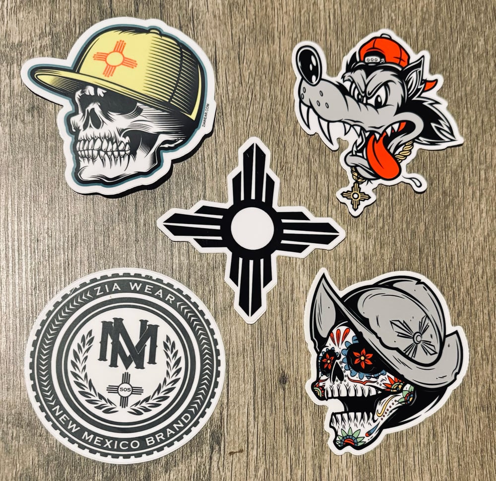 Image of 1st Edition NM sticker pack