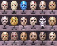 Image 1 of Resin 3d Printed Mini Hockey Masks