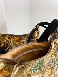 Image 4 of camo crescent bag