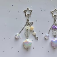 Image 2 of Chunky Star Keychains! ⋆｡°✩