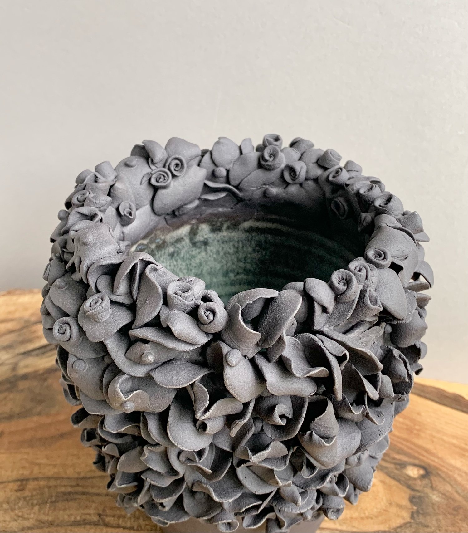 Image of Black Petal Vase 2 