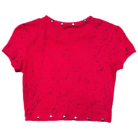 Image 5 of “JENNIFERS BODY #2” Custom Hand Painted Baby Tee SMALL