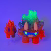 Image 2 of Howlite Turq Chibi/Spark Set 