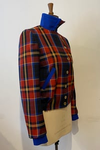 Image 1 of Totty Tartan Bomber