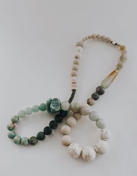 Mint gemstone necklace 