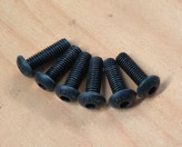 Image 1 of Steering Wheel Bolt Kit Black ( Long Non-tapered)