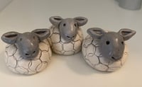 Image 2 of Dafad Serameg fach - Small Ceramic Sheep 