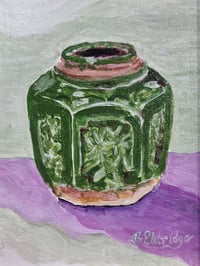 Image 1 of Framed Painting - Chinese Ginger Jar