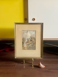 Image 1 of Watercolour Country Scene on Paper