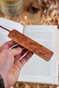 Image 6 of Long Tailed Tit in the Oak Tree Book Mark 