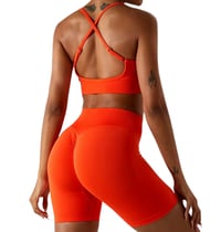Image 3 of Marlee Shorts - Pumpkin