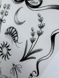 Image 5 of Sweetheart Flash Sheet (black and grey) 